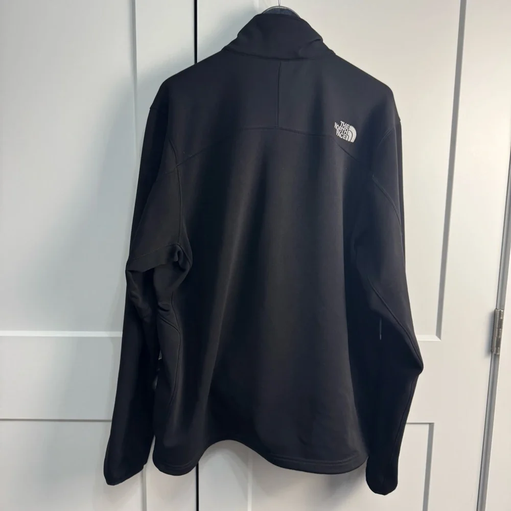 THE NORTH FACE Men's Apex Bionic Jacket Black Size XL Softshell Coat Zip Up